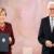 German pres. presents Angela Merkel with resignation papers