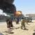 Oil depot on fire in north Afghanistan