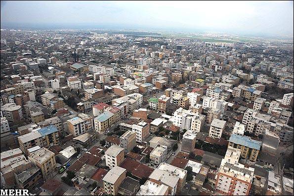 گزارش تصویری/ نمای هوایی شهر گرگان