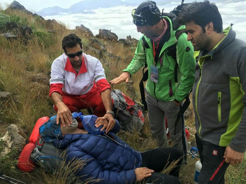 انتقال ۱۸۹ کوهنورد مصدوم به مراکز درمانی در سه ماهه نخست سال ۹۹