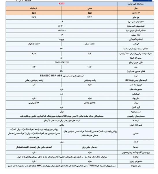 خودروی K۱۳۲ ایران خودرو را بهتر بشناسید