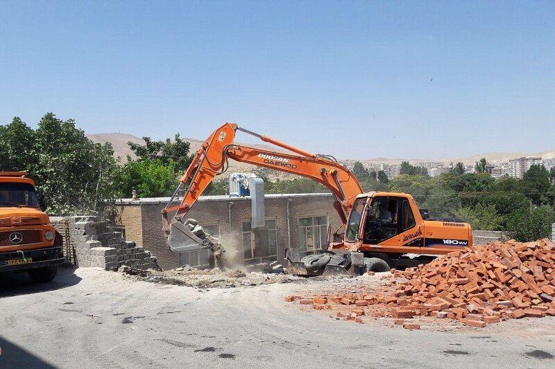 حریم حوضخانه تاریخی "شاه‌درویش" مهاباد رفع تصرف شد