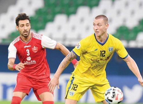 جشن صعود پرسپولیس با جشنواره گل مقابل شارجه