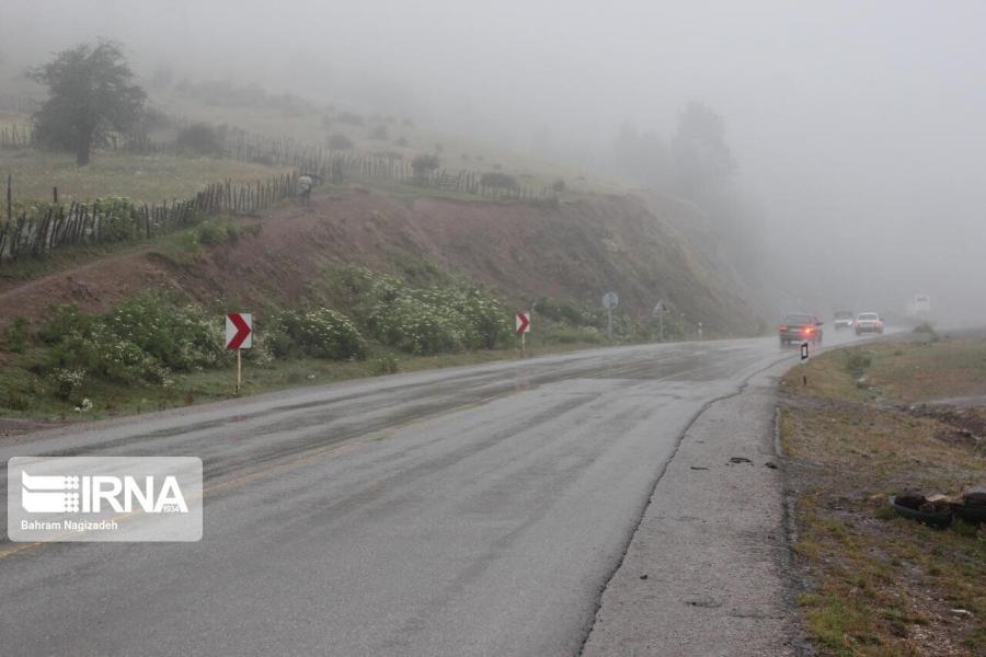 سرما و مه حال و هوای اردبیل را دگرگون کرد