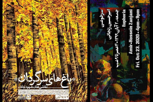 دعوای عکاسی و نقاشی به «سرخوشی» رسید/ تماشای «باغ‌های سرگردان»