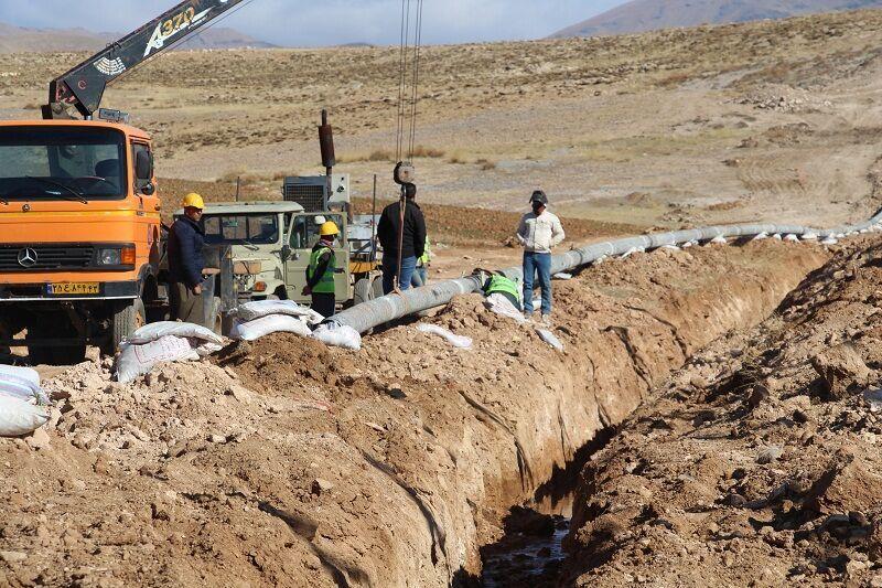 گاز رسانی به ۲ شهر میمه و زرین آباد دهلران ۸۰ درصد پیشرفت فیزیکی دارد