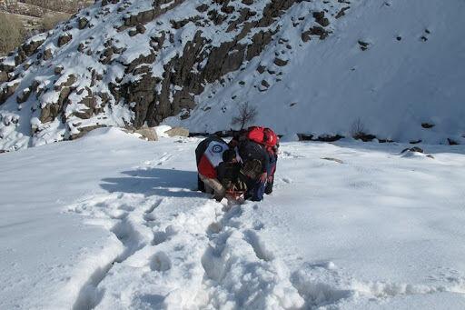 نجات پنج کوهنورد در ارتفاعات اشترانکوه لرستان