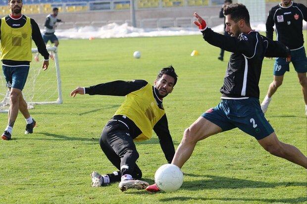 گزارش تمرین امروز پرسپولیس/ فوتبال هدفمند و آنالیز نفت مسجدسلیمان