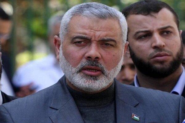 Hamas's Haniyeh condoles Ghaani on demise of Gen. Hejazi