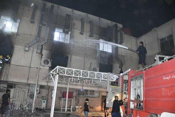 FM Zarif sympathizes with Iraqis on Baghdad hospital fire