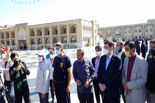 Presidential candidate 'Ghazizadeh' casts vote in Mashhad