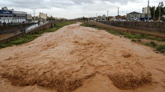 آب‌گرفتگی منازل درپی بارندگی شدید در شرق گلستان