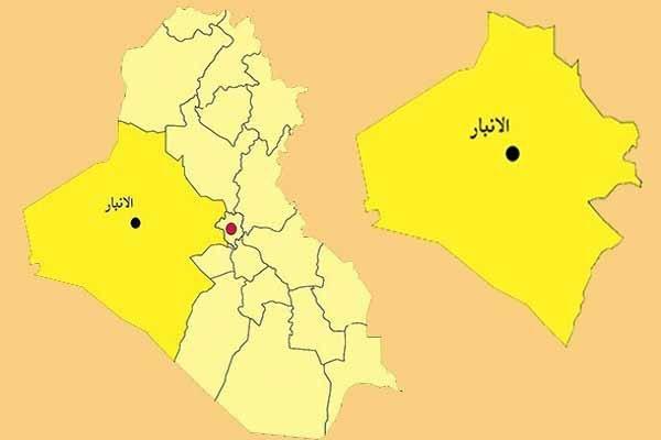 کشف و ضبط ۵۰ نوع سلاح و مهمات دست ساز داعش در غرب الانبار