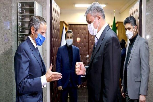 AEOI, IAEA chiefs hold meeting in Tehran