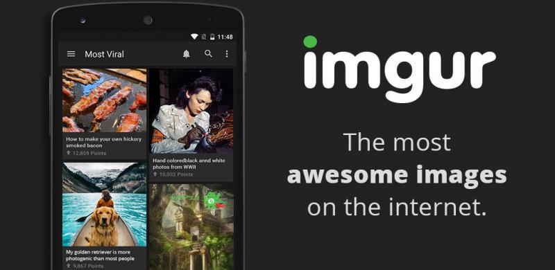 دانلود نرم افزار منبع گیف و تصاویر Imgur Full 5.9.4.0