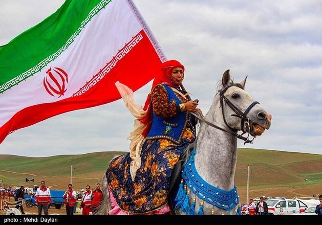 بانوان عشایر در جشنواره فرهنگی ورزشی هارنا