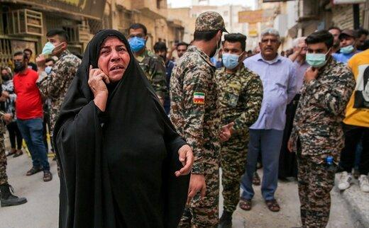 نماینده آبادان: بسیج و نیروی انتظامی ، نظم را برقرار کرده اند تا در حادثه «متروپل» امدادرسانی شود