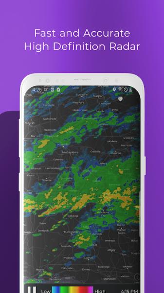 دانلود رادار هواشناسی MyRadar Weather Radar Pro 8.34.1