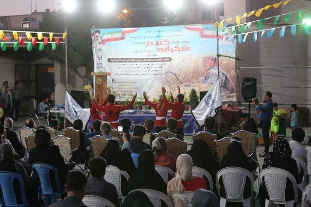 جشنواره شکرانه گندم قوچان آغاز به کار کرد