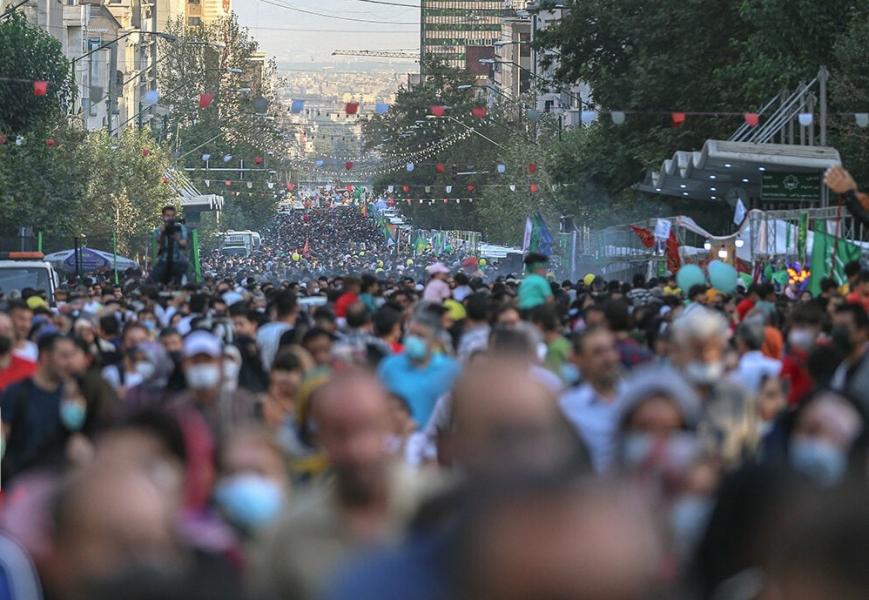 حضور میلیونی مردم تهران در جشن غدیر؛ ما امام علی‌ای هستیم