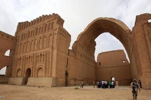 بازدید وزیر میراث فرهنگی ایران از طاق کسری/آماده کمک هستیم