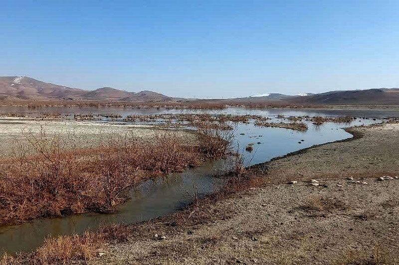 آبگیری تالاب قوپی‌باباعلی مهاباد آغاز شد