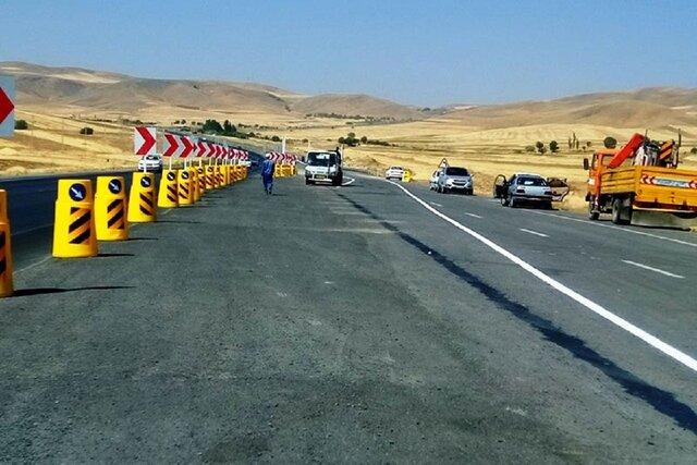 ایمن‌سازی ۹ نقطه پرتصادف جاده‌های کرمانشاه برای سفرهای نوروزی