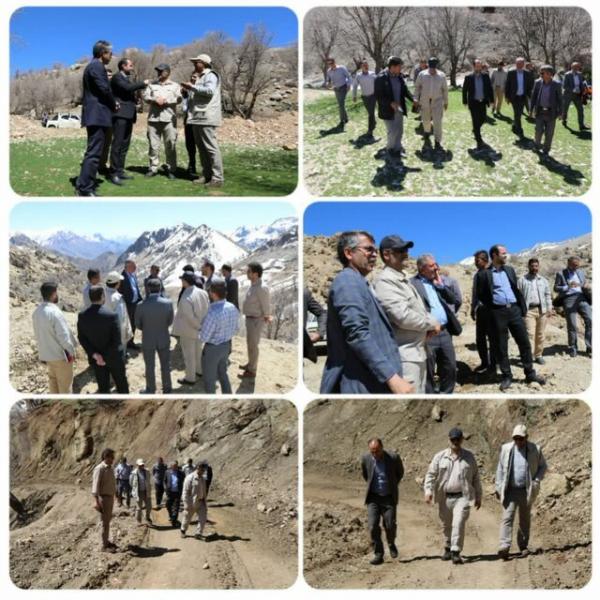 جاده دسترسی روستاهای گلی‌چاس الیگودرز عملیاتی می‌شود