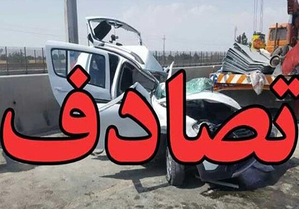 دو فوتی در تصادف محور نیک‌پی به ماهنشان