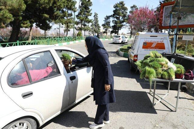 جمع آوری ۳۳ تن زباله از بوستان جنگلی سرخه حصار در روز طبیعت