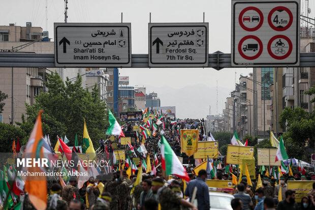 تشریح خدمت‌رسانی ناوگان حمل و نقل عمومی در راهپیمایی روز قدس