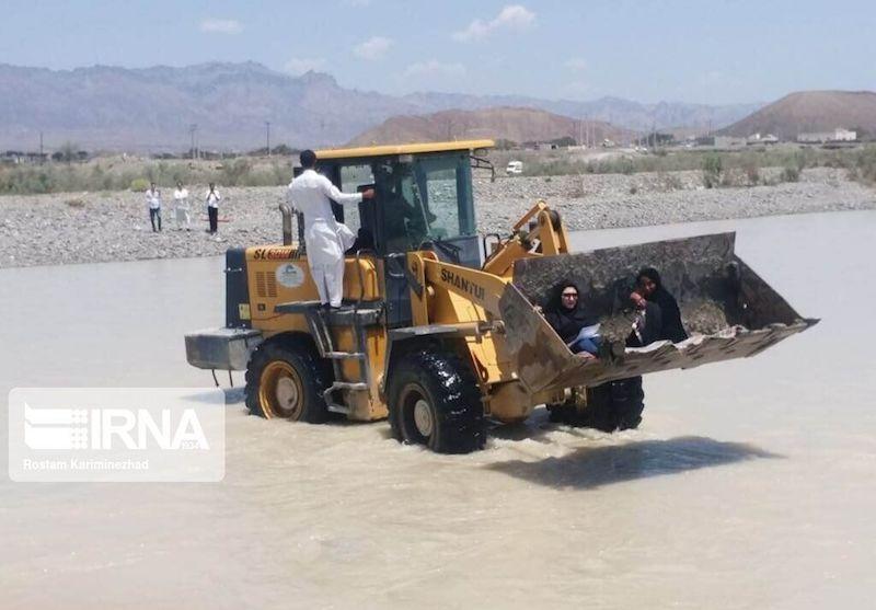 بارش ۱۰۰ میلیمتر باران در قصرقند سیستان و بلوچستان