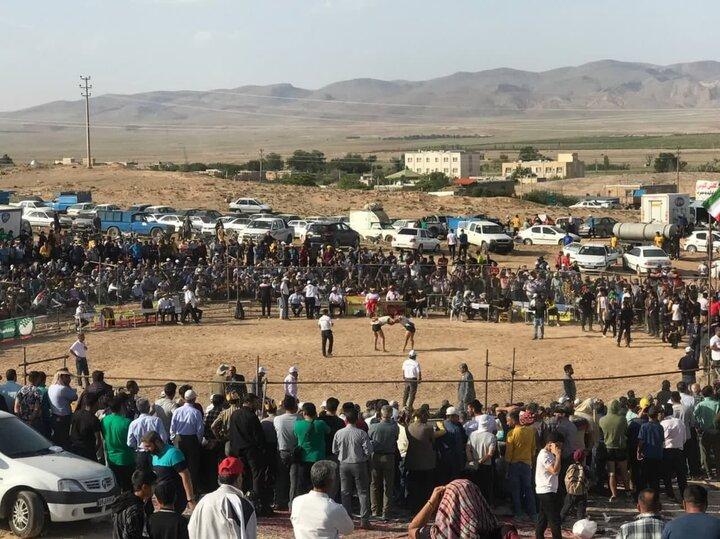 قوچان تیم برتر مسابقات کشتی با چوخه شهر آلماجق شد