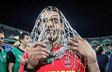 عکس| شادی عجیب مهاجم پرسپولیس پس از قهرمانی