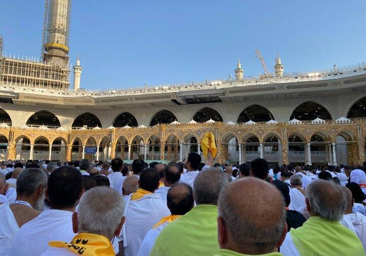 حضور ۷۲ هزار زائر ایرانی درکنار خانه خدا/ ۹۳ درصد حجاج در عربستان