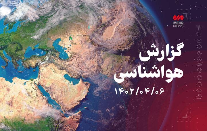 احتمال وقوع سیل در نواحی مرزی بین استان کرمان و سیستان بلوچستان