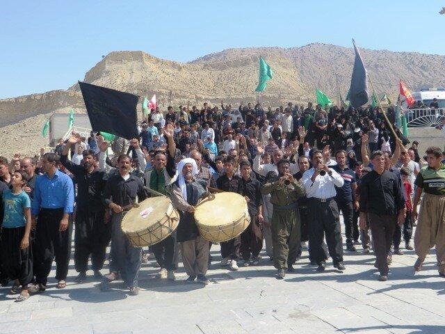 آیین پیشواز محرم در روستای گنبد پیرمحمد ملکشاهی