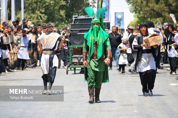 مراسم روز عاشورا در روستاهای استان ایلام