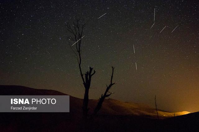 ثبت دو زمان اوج بارش برای معروف‌ترین بارش شهابی سال