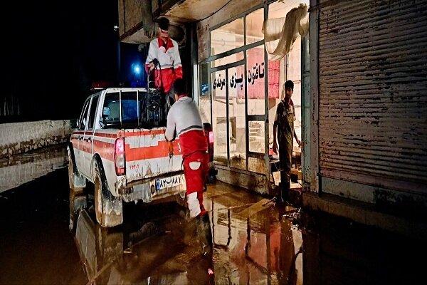 ۱۱۲ نفر در سیل شهرستان‌های خوی و چایپاره امدادرسانی شدند