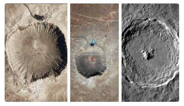 یک ادعای جنجالی:این تصاویر از روی سطح ماه جاده و ساختمان است؟!/ عکس