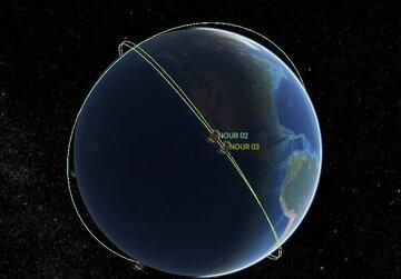 ملاقات ماهواره‌های ایرانی در فضا