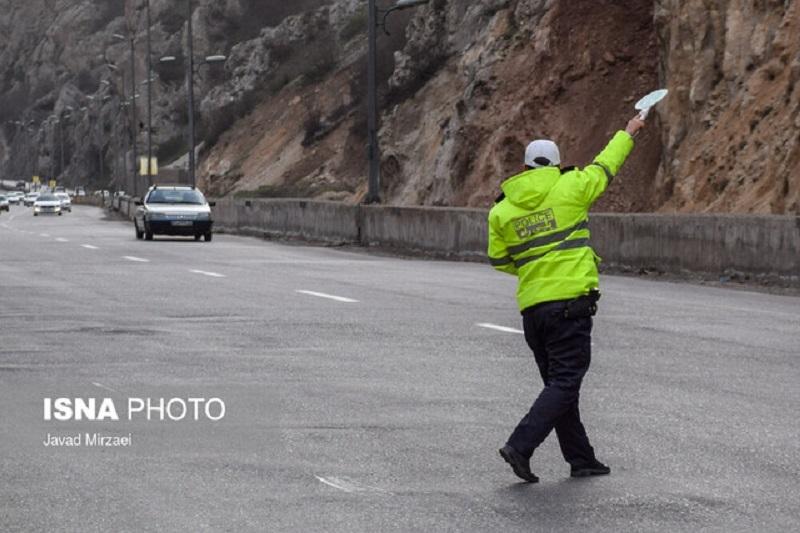 ترافیک پرحجم در جاده‌های بازگشت از شمال