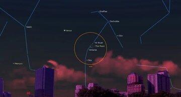 دو شب دیگر «قلب‌العقرب» در آسمان نمایان می‌شود!/ عکس